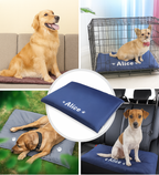 Furbella Personalized Dog Bed – Custom Pet Cushion with Printed Name | Washable Sleeping Mat & Sofa for Small, Medium & Large Dogs and Cats