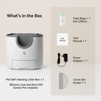 Furoomate Self-Cleaning Smart Cat Litter Box – Automatic 11L High-Capacity Pet Toilet