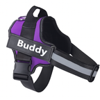 Furbella Personalized No-Pull Reflective Dog Harness – Adjustable, Breathable Vest for Small to Large Dogs