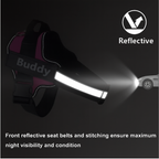 Furbella Personalized No-Pull Reflective Dog Harness – Adjustable, Breathable Vest for Small to Large Dogs