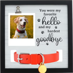 Furbella Pet Memorial Frame – Wooden Sympathy Photo Frame for Dogs & Cats 🌈🐾